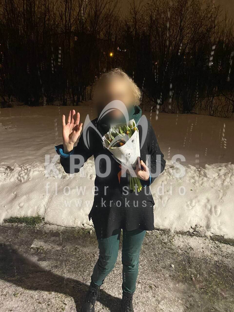 Deliver flowers to Rīga (tulips)